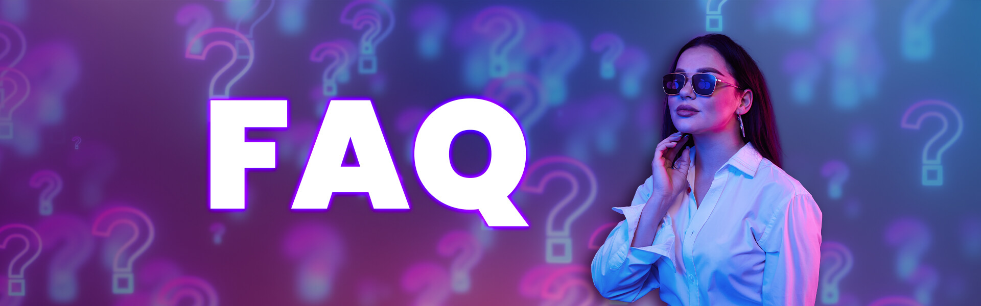 FAQ banner